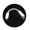 Redukce AUX Lightning na Jack 3,5 mm – bílá