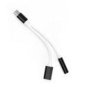 USB‑C (C male) na 3,5mm Jack (female) – černá