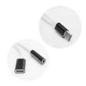 USB‑C (C male) na 3,5mm Jack (female) – černá