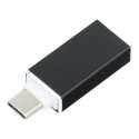 OTG adaptér USB-A 3.0 (f) na USB-C (m) černý