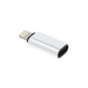 Redukce USB-C na Lightning stříbrná