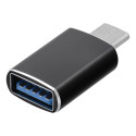 Blue Star adaptér USB-A 3.0 na USB-C černý
