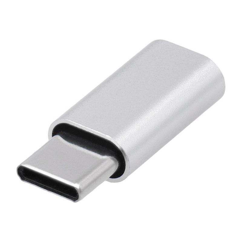 Redukce Micro USB na USB-C Blue Star pro nabíjení a data - modrá/bílá