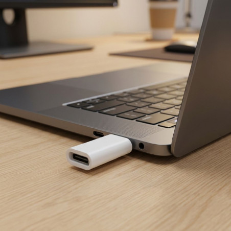 Redukce USB-C na Micro USB Blue Star - modrá / bílá