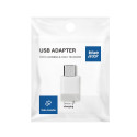 Redukce USB-C na Micro USB Blue Star - modrá / bílá