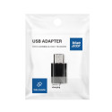 Adaptér USB-C na Micro USB Blue Star - černá