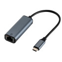 Síťový adaptér Art USB‑C na RJ45 1Gbps – šedá