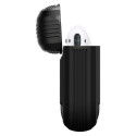 SPIGEN Rugged Armor Odolný kryt pro Apple AirPods 1/2, černý