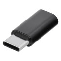 Redukce Micro USB na USB-C Blue Star - black