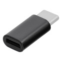 Redukce Micro USB na USB-C Blue Star - black