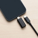 Blue Star USB-C na Lightning adaptér černý