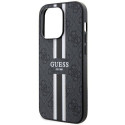 Kryt GUESS 4G Printed Stripes pro iPhone 14 Pro Max černý