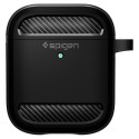 SPIGEN Rugged Armor Odolný kryt pro Apple AirPods 1/2, černý