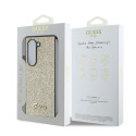 Kryt GUESS Glitter Script pro Samsung Z Fold 6 - zlatý