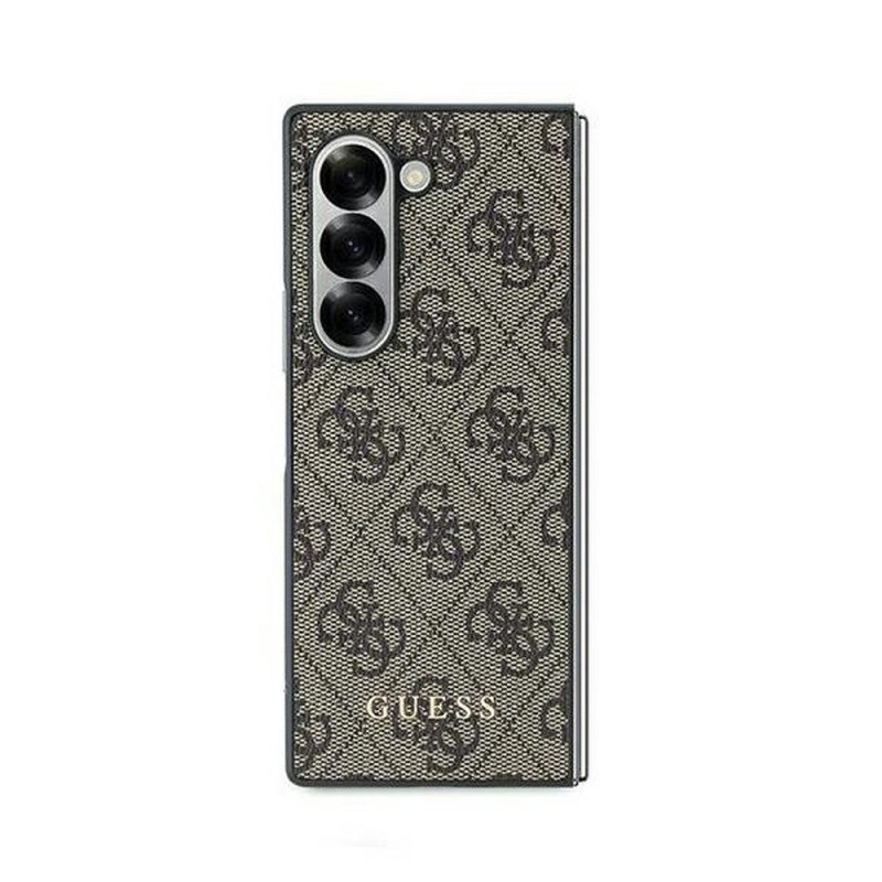Pouzdro GUESS 4G CHARM pro Samsung Z Fold 6 - hnědé