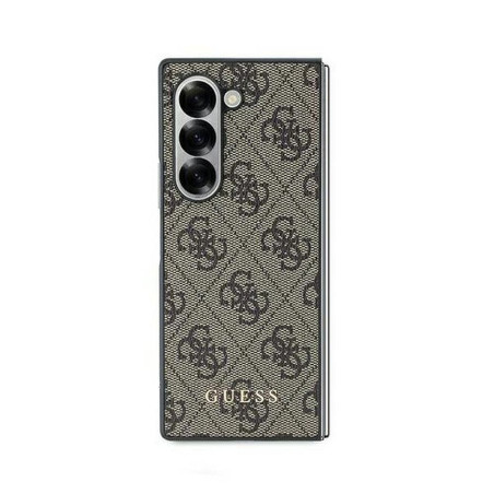 Pouzdro GUESS 4G CHARM pro Samsung Z Fold 6 – hnědé