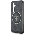 Kryt GUESS GUHMS25SHG4PRTGK pro Samsung S25 black