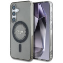 Kryt GUESS GUHMS25SPFTDTEK pro Samsung S25 - černý