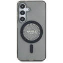Kryt GUESS GUHMS25SPFTDTEK pro Samsung S25 - černý
