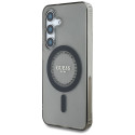 Kryt GUESS GUHMS25SPFTDTEK pro Samsung S25 - černý
