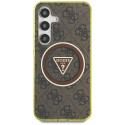Kryt GUESS GUHMS25SHG4PRTGW pro Samsung S25 - hnědá