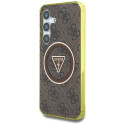 Kryt GUESS GUHMS25SHG4PRTGW pro Samsung S25 - hnědá
