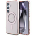 Kryt GUESS GUHMS25SPFTDTEP pro Samsung S25 - růžový