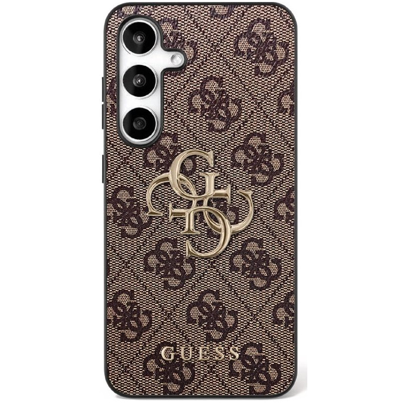 Kryt Guess 4G CLASSIC Logo pro Samsung S25 FE - hnědý