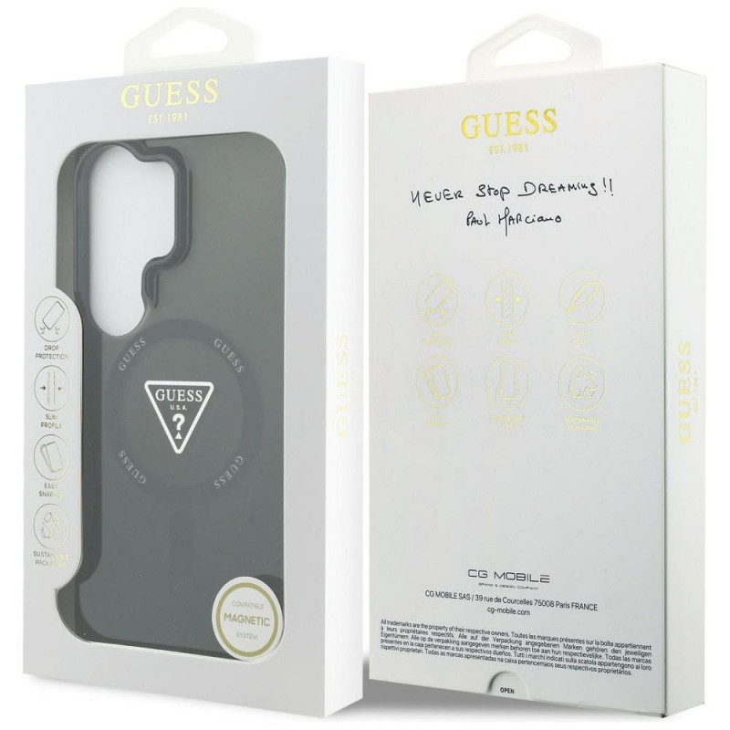Kryt GUESS GUHCS26L5HC4MLSK pro SAMSUNG S26 Ultra - černý