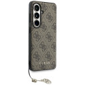 Kryt GUESS 4G CLASSIC LOGO CHARM pro S26 - hnědý