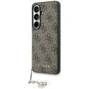 Kryt GUESS 4G CLASSIC LOGO CHARM pro S26 - hnědý