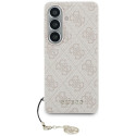 Kryt GUESS 4G CLASSIC LOGO CHARM pro Samsung S26 – růžová