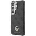 Kryt Guess GUHMS26LP4GRMDEK pro S26 Ultra - černý
