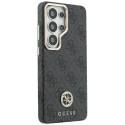 Kryt Guess GUHMS26LP4GRMDEK pro S26 Ultra - černý