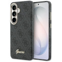 Kryt GUESS 4G Script MagSafe pro Samsung S26 - černý