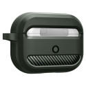 SPIGEN Rugged Armor Odolný kryt pro Apple AirPods Pro, tmavě zelený