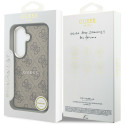 Kryt Guess 4G Embossed Ring pro SAMSUNG S26 - hnědý