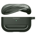 SPIGEN Rugged Armor Odolný kryt pro Apple AirPods Pro, tmavě zelený