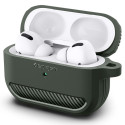 SPIGEN Rugged Armor Odolný kryt pro Apple AirPods Pro, tmavě zelený
