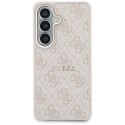 Kryt GUESS 4G Embossed Ring pro Samsung S26 - růžový