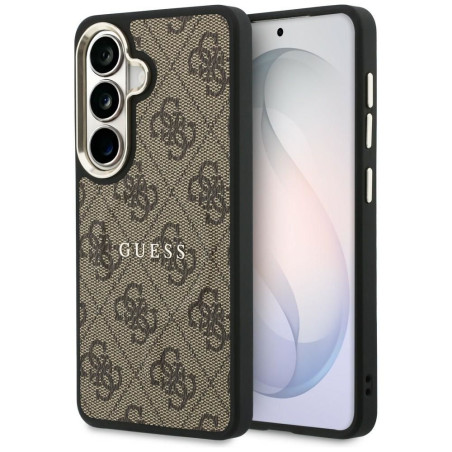 Kryt Guess 4G Embossed Ring pro SAMSUNG S26+ - hnědý