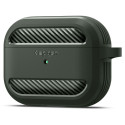 SPIGEN Rugged Armor Odolný kryt pro Apple AirPods Pro, tmavě zelený