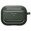 SPIGEN Rugged Armor Odolný kryt pro Apple AirPods Pro, tmavě zelený