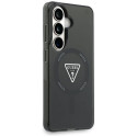 Kryt GUESS GUHMS26SHGTMLCGK pro Samsung S26 - černý