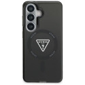 Kryt GUESS GUHMS26SHGTMLCGK pro Samsung S26 - černý