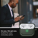 SPIGEN Rugged Armor Odolný kryt pro Apple AirPods Pro, tmavě zelený