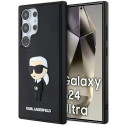 Kryt Karl Lagerfeld pro Samsung S24 Ultra - černý