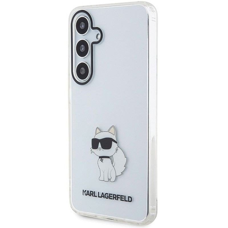 Kryt KARL LAGERFELD pro SAMSUNG S24 - transparentní