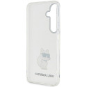 Kryt KARL LAGERFELD pro Samsung S24 – transparentní