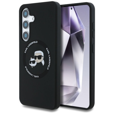 Kryt Karl Lagerfeld pro Samsung S25 Plus – černý